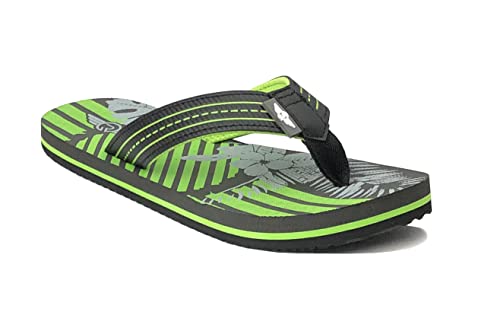 Image of REDVOLUTION New Boys' Beach Sandal TRIBAL Tattoo | Geometric Bali Flip-Flop Sandals