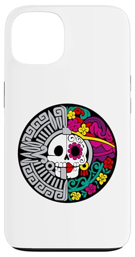 Mexican Pride Eagle Emblem Patriotic Mexico Aztec Calendar �X�}�z�P�[�X iPhone 13 �p