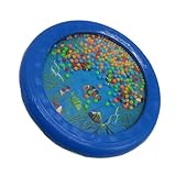 Toyvian Orff Ocean Drum Wellentrommel Percussion Instrument für Musikalisches Lernspielzeug Blau Langlebig Sicher Pädagogisch