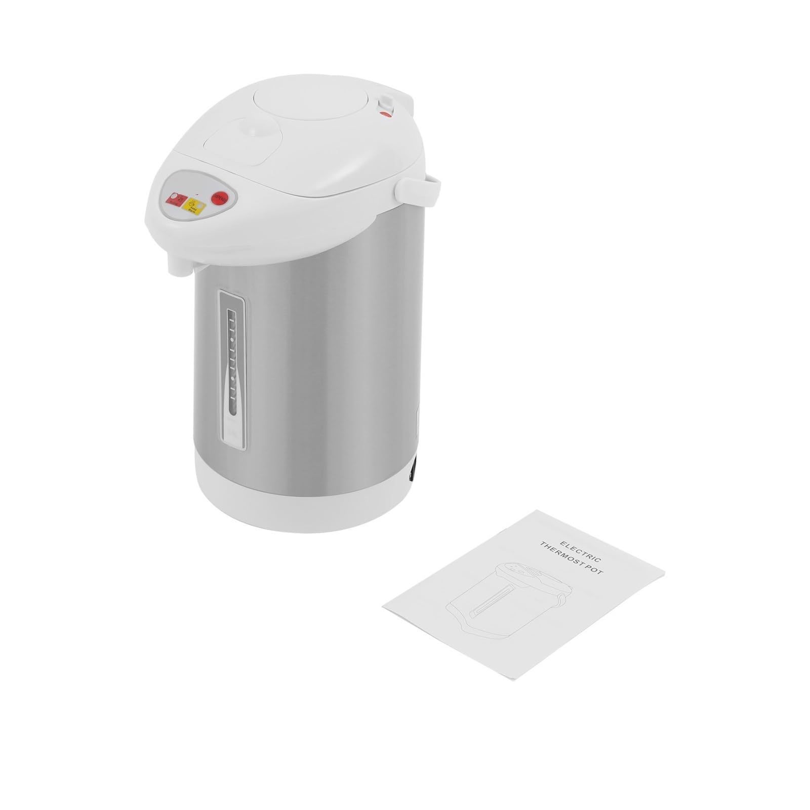 Eretyret One Color 750W 3L Electric Water Boiler Thermos Pot Hot Stainless Steel Kettle Dispenser For Offices Quiet Operation