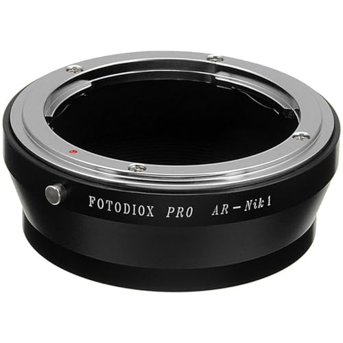 Fotodiox Lens Mount Adapter, Konica AR Mount Lens to Nikon 1-Series Camera, fits Nikon V1, J1 Mirrorless Cameras