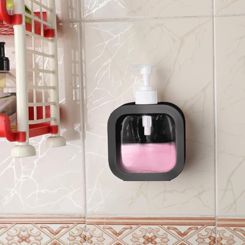 Image of HomeWiz Soap Dispenser 300ml Each |Pack of 3|Handwash Dispenser Bottle for Kitchen & Bathroom|Soap Dispenser For Wash Basin|Refillable, Clear Body, Rust-Free Pump, for Handwash & Dishwash| Multi-Color