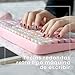 Perixx PERIDUO-713 Set de ratón y Mini Teclado inalámbrico 2.4 GHz, Teclas...