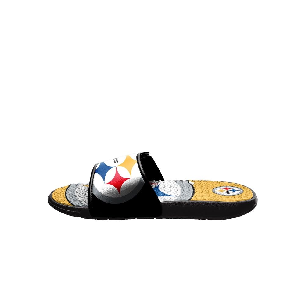 FOCO Herren NFL Team Logo Athletic Sport Shower Flip Flop Sandalen Gel Slides
