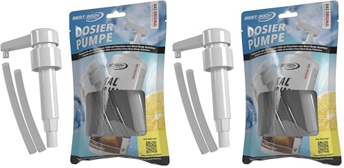 Best Body Nutrition Dosierpumpe für 1000 ml Flaschen, 1 Stück (Packung mit 2)