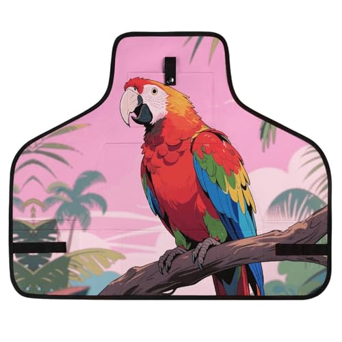 Delantal de trabajo unisex con 8 bolsillos ajustable miniatura 1