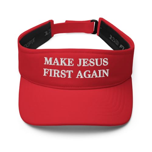 Hogue WS LLC Make Jesus First Again Hat (Embroidered Visor)