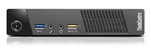 Image of Lenovo ThinkCentre M93P Tiny Desktop, Intel Core i5-4590T 2.0GHz Quad-Core, 120GB Solid State Drive, 4GB DDR3, 802.11n, Win7Pro 64-Bit
