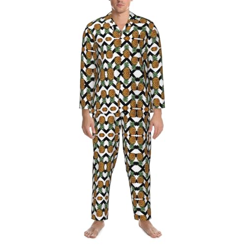 Pyjama à manches longues hommes idéal pour vos soirées détente