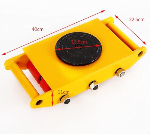 Carretilla para máquinas pesada 8 toneladas 360° miniatura 2