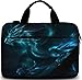 Sidorenko Sacoche Ordinateur 17/17.3 Pouces - Sac Ordinateur Moderne en Toile I Ordinateur Portable de Haute Qualité I Pochette Ordinateur Étanche à l'eau et à la Saleté avec Compartiment Accessoires