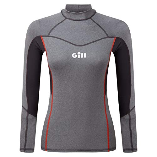 Gill Womens Long Sleeve Pro Rash Guard Shirt Vest 50+ Uv Sun Protection For All Water Sports Surfing Paddle Board Kayaking #TOP1