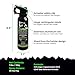 Griz Guard Bear Spray W/Holster 40 ft Range, Maximum Strength, EPA-Registered Spray for Bears, Mountain Lions, Coyotes, Dogs, & Moose, Outdoor Hiking & Camping Protection, Glow Safety, 7.9 oz 2 Pack