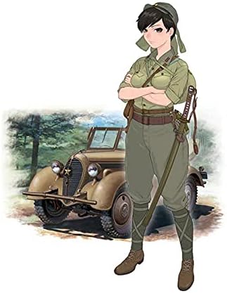 FineMolds 1/35 Ayame w/Kurogane 4 x 4 Figure Kit - Plastic Model Building Kit # HC1