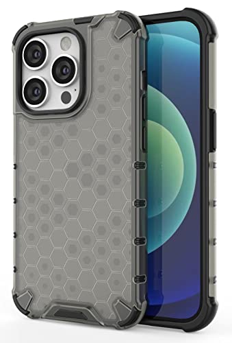 Image of Glasgow Back Case Cover Designed for [ Apple iPhone 14 Pro ] - Black