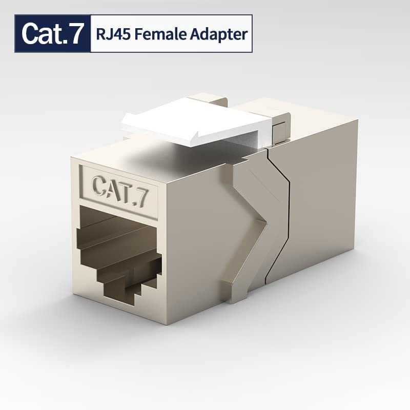 RiteAV - Acoplador Inline Cat 7 RJ45 hembra a hembra miniatura 2