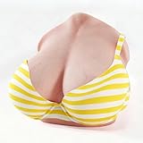 【シリコン製】HANIDOLL 軽量バストモデル ゼリー胸 ホール非搭載 胸玩具 1.6kg 男性用 アダルトグッズ