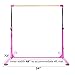 Milliard Professional Gymnastics Kip Bar Height Adjustable, Hot Pink