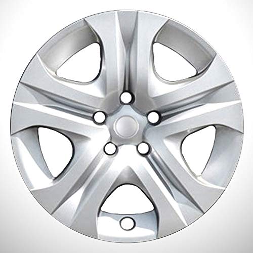 Elite Auto Chrome Silver 5 Spoke 17' Snap-On Wheel Covers fit for Toyota RAV4 LE 2013-2018