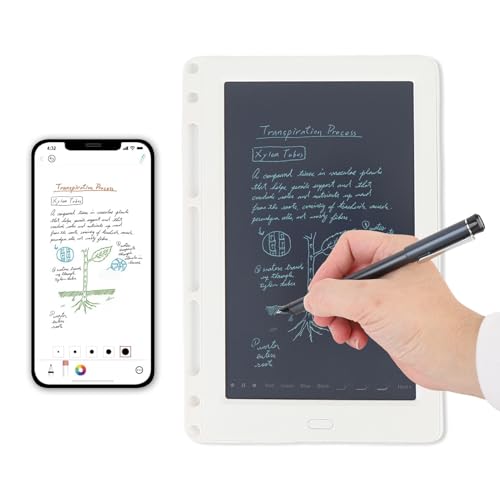 Sxhlseller Smart Digital Digital Pen y Padt Pad con Reconocimiento de Texto OCR, Sincronización en...