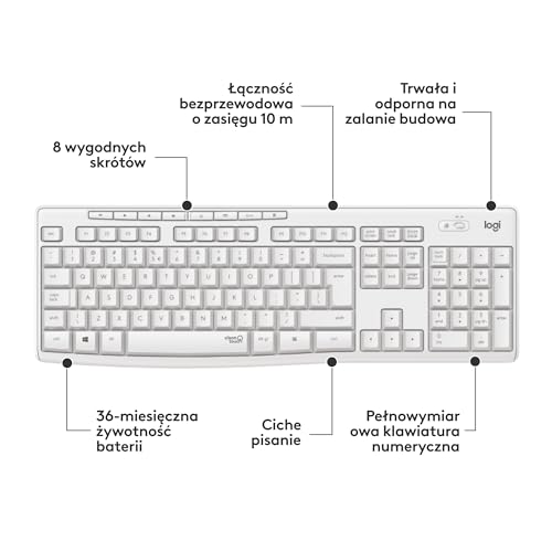 Logitech MK295 résout le problème des clics bruyants avec son combo sans fil