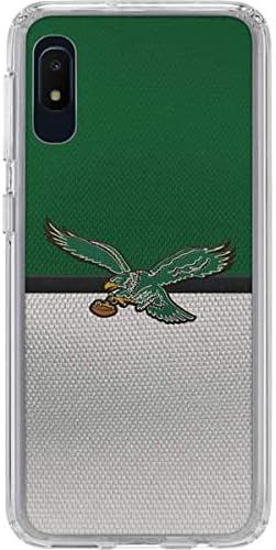 Skinit Clear Phone Case Compatible with Galaxy A10e - Officially Licensed NFL Philadelphia Eagles Design