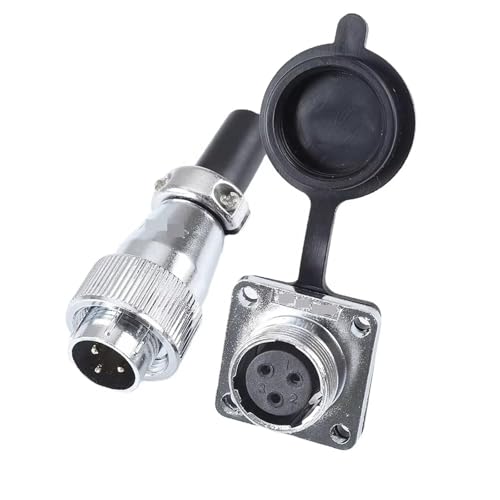 WS16 TQ+Z 2 3 4 5 7 9 10 Pin in-line Industrial Connector Male Female Socket Cable Wire Automotive(4Pin)