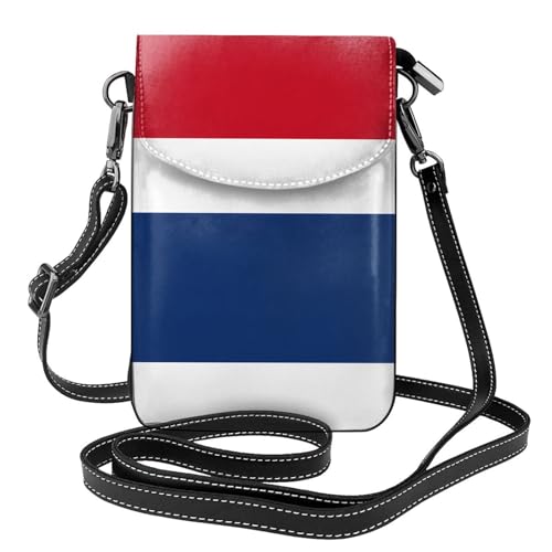 Sac bandoulière doux drapeau néerlandais avec pochettes monnaie voyage