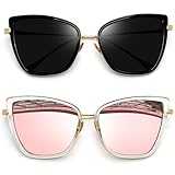 Joopin Fashion Cat Eye Sunglasses Women Retro Transparent Frame Brand Sun Glasses