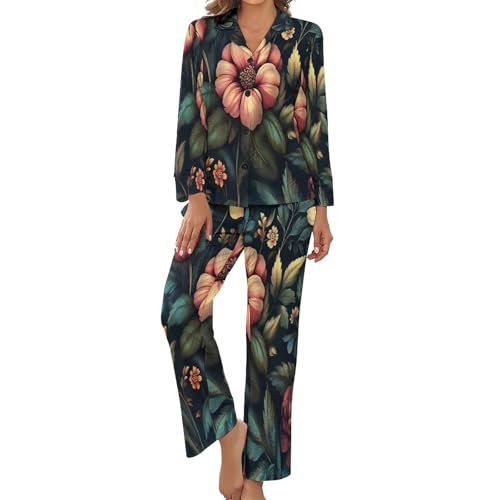 Pyjama femme boutonné en style rétro pour vos nuits d'été