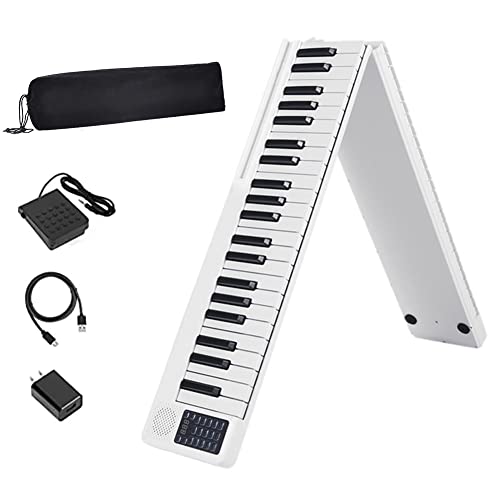 KEMNGO Piano Pliant 88 Touches avec Bluetooth, Clavier numérique for débutant avec Sac de Transport, pédale de Sustain… - Les Beatles, Paul McCartney, John Lennon, RIngo Starr, George Harrison KEMNGO Piano Pliant 88 Touches avec Bluetooth, Clavier numérique for débutant avec Sac de Transport, pédale de Sustain…