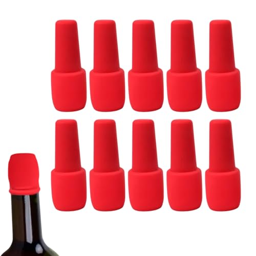 Tapones reutilizables de silicona para conservación de vino, tapón de botella de repuesto, para champán, cerveza, bebida, cocina, bar, fiesta, reunión, boda, vacaciones