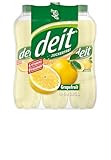 DEIT Grapefruit Limonade - Kalorienarm, Zuckerfrei - 6 x 0,75l PET Flaschen - Erfrischende Sommergetränk