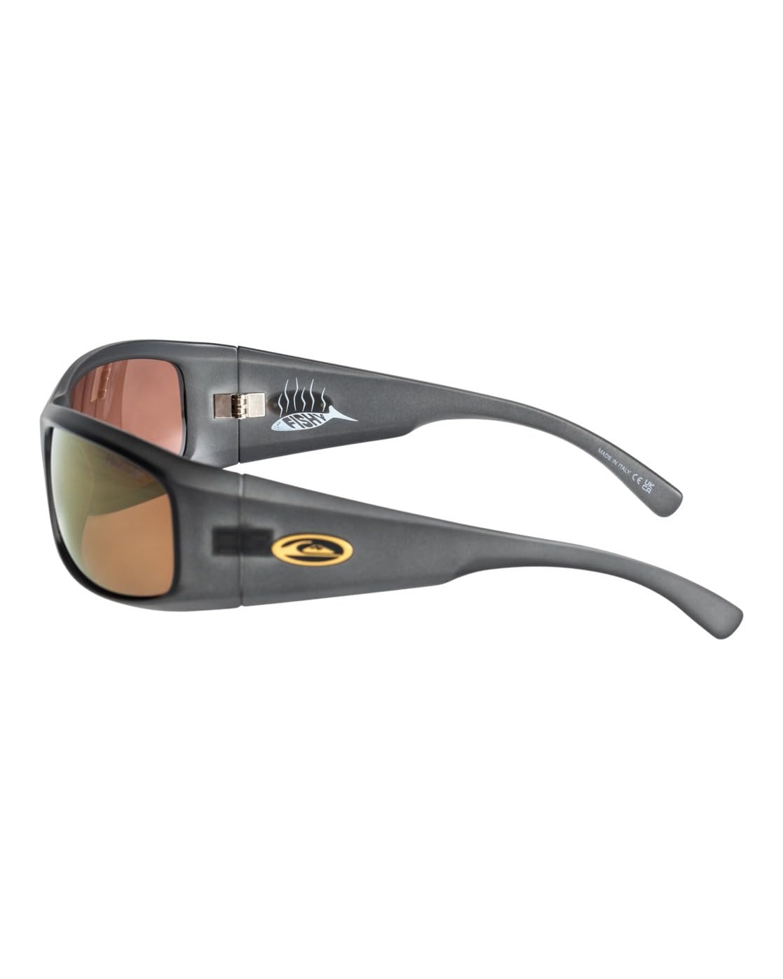 Quiksilver Fishy Polarized - Gafas de Sol - Hombre - Negro.