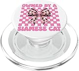 Photo Gallery di proprietà di una gattina siamese, gatta mamma, fiocco rosa da civetta popsockets popgrip per magsafe Photo Gallery di proprietà di una gattina siamese, gatta mamma, fiocco rosa da civetta popsockets popgrip per magsafe