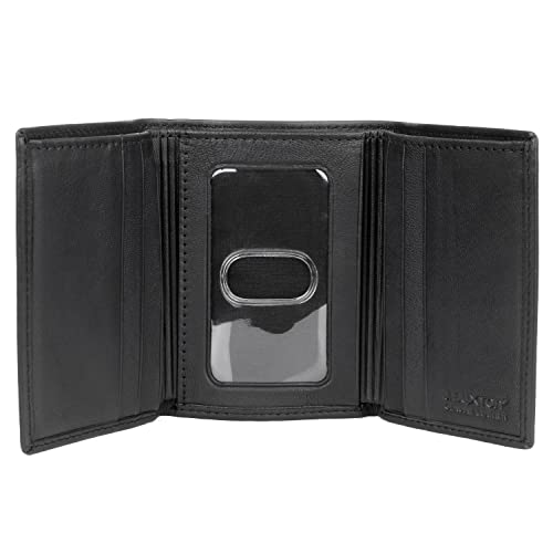 Image of J. Buxton Ridgewood Three-Fold Black