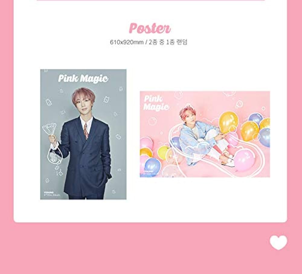 イェソン Pink Magic アルバムセット Amazon.co.jp: イェソン 3rdミニアルバム - Pink Magic