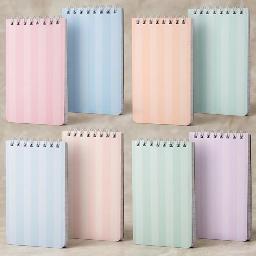 ZICOTO Aesthetic Pocket Notebooks Set Of 8 For Women -