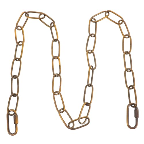 Veemoon Cadena Para Lámpara Colgante De Hierro Con Cierre De Accesorios Para Lámparas De Araña Cadena Resistente Para Colgar Luz Salón y Comedor