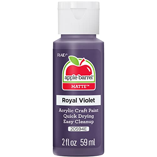 Image of Apple Barrel Acrylic Paint in Assorted Colors (2 oz), 20594, Royal Violet