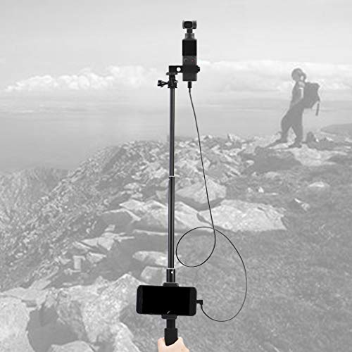 GLASSNOBLE Extension Rod,1 Set Extension Rod Selfie Stick Module Telefoon Montage Clip voor FIMI PALM Camera - Image 4