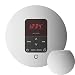 Mr. Steam MSITPLUSRD-PC iTempo Plus Control with AromaSteam Steam Head Round for Steam Bath Generator in Polished Chrome