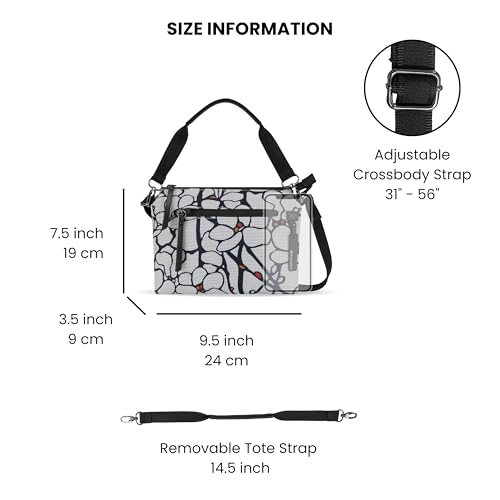 Image of Sherpani Mei, Small Anti Theft Crossbody Purse, Lightweight Cross Body Bag, Handbags, Fashion Trio Bag