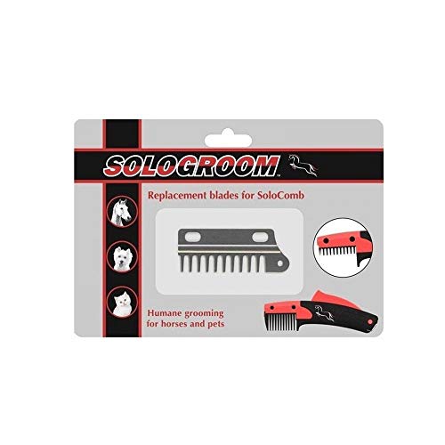 SoloBlade Lames de Rechange pour Solopeigne - Set pour toilettage de chevaux