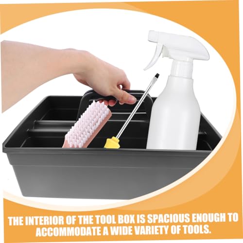 Cesta de limpieza portátil OUNONA de plástico resistente pack de 2 unidades 4