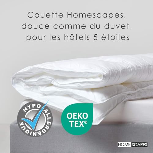 Couettes 4 saisons 260x220 cm en microfibres ultra douces 10.5+4.5 Tog - 3
