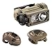 Streamlight 14518 Sidewinder 55-Lumens Compact II Military Flashlight with Helmet Mount & Rail Mount, Box, Coyote