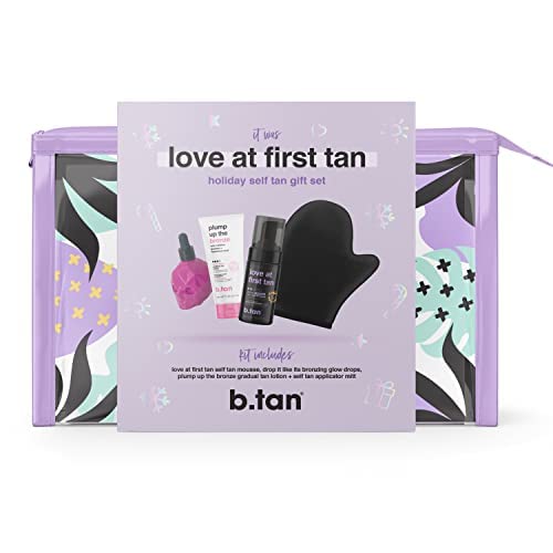b.tan Self Tan Travel Kit Love At First Tan Gift Set