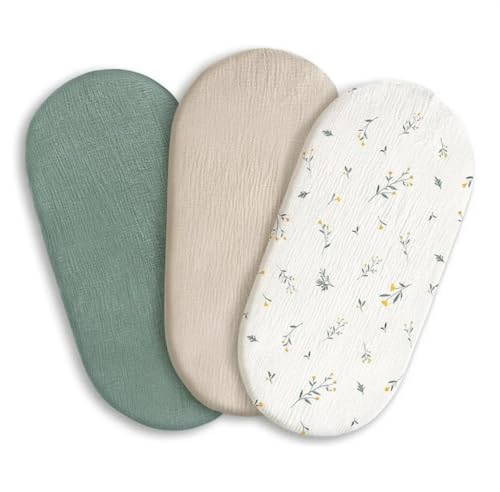 Neuytiky Juego de 3 Sábana Bajera Ajustable