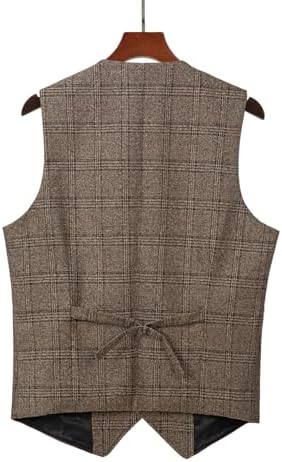 Mango Man geruit slim fit overshirt met wol bruin | wehkamp